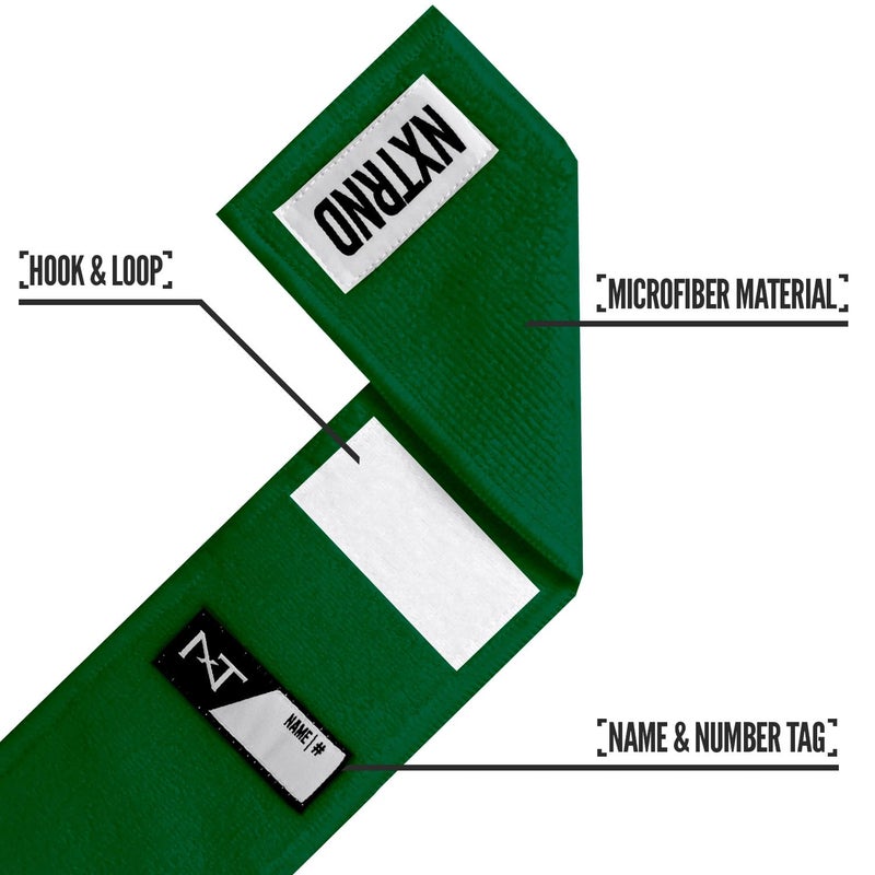 NXT NXTRND Nxtrnd Streamer Football Towel  Thin Sports Towel  Dries Hands & Football Accessories (Dark Green) - Image 4